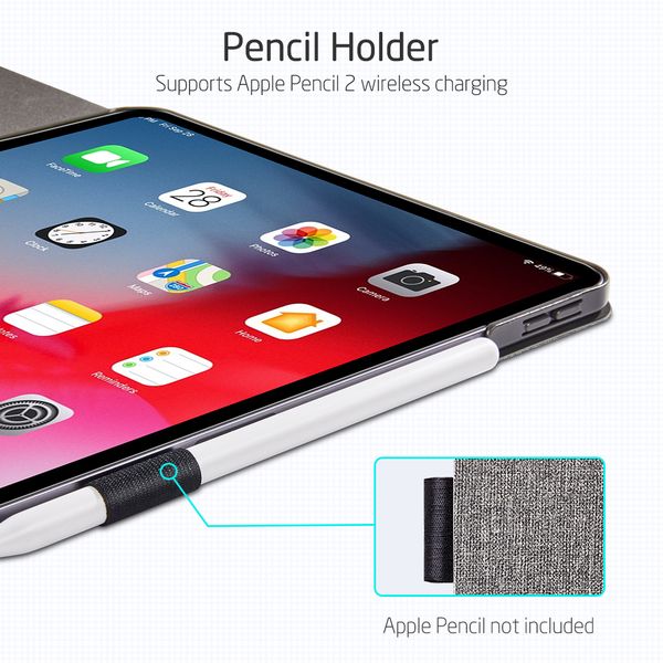Тканевый магнитный чехол ESR Urban Folio Case для iPad Pro 11 2020 (черный)
