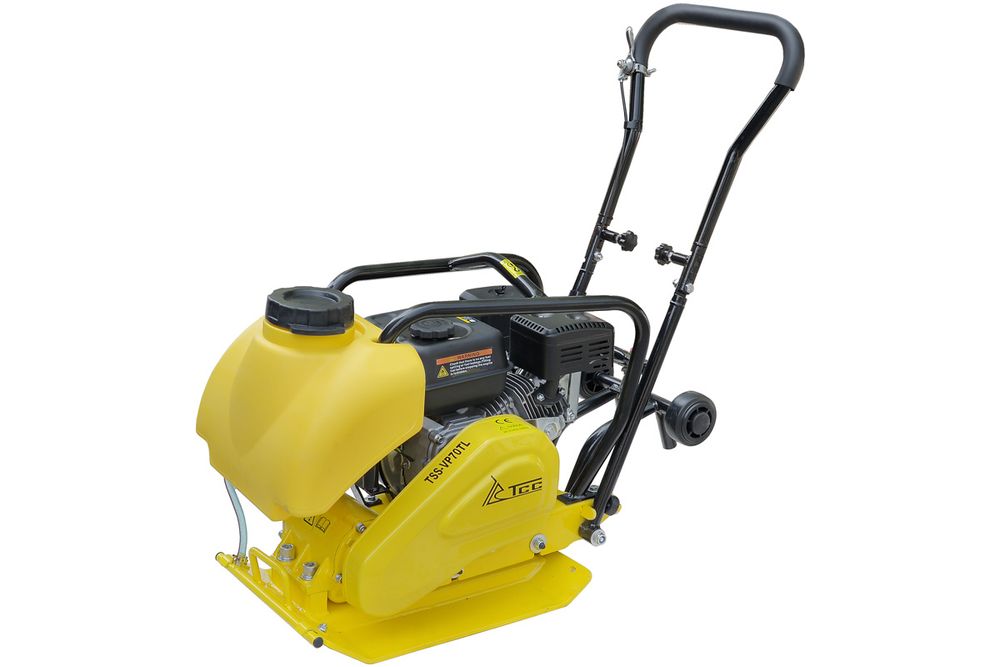 Виброплита бензиновая TSS-VP70TL - [70 кг / 12 кН / Loncin G200F]