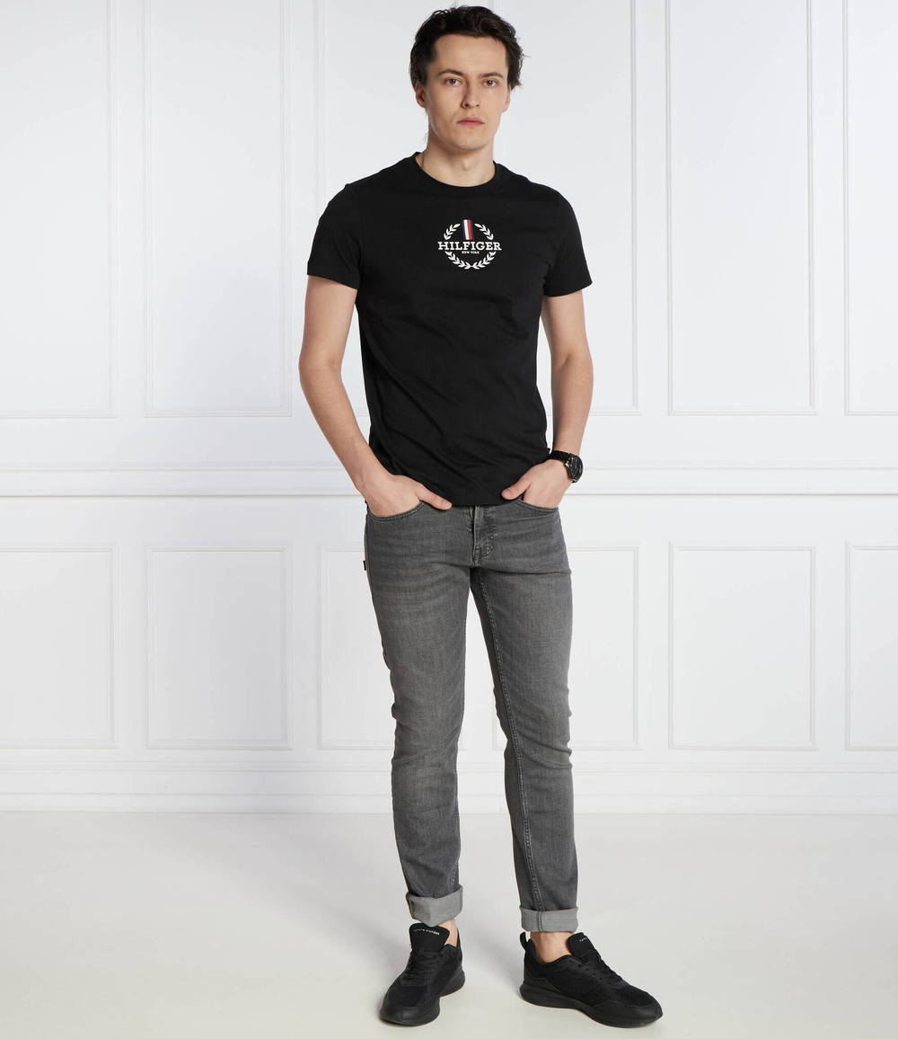 Футболка Tommy Hilfiger - черный(MW0MW34388)