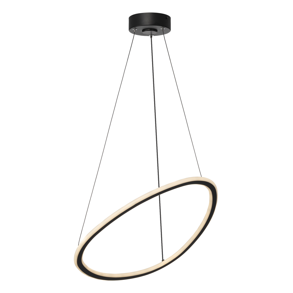 Citilux TRIO CL215B051 LED Люстра подвесная с пультом Чёрная