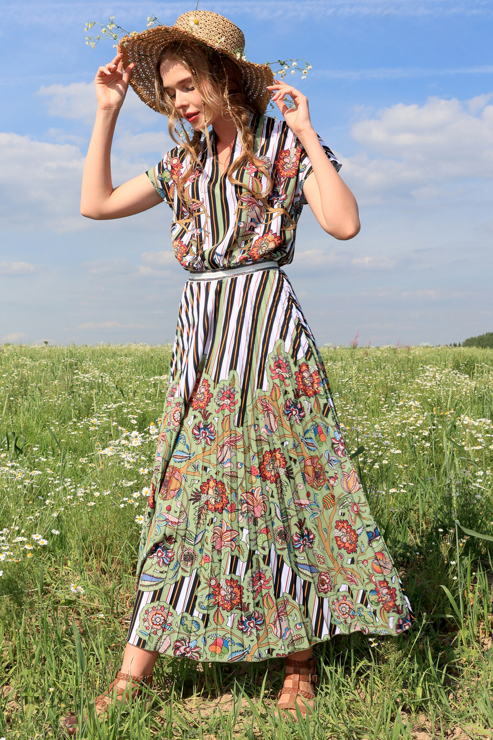 Dress "Essay-25. Blooming June"
