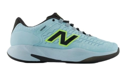 Теннисные кроссовки New Balance Fresh Foam X CT-Rally V2 - light blue/black/neon yellow