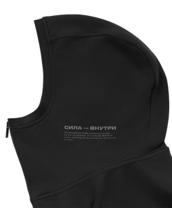 Худи на молнии JOGEL Power Inside Zip Hoodie Relaxed Fit, черный