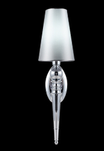 Настенный светильник Crystal Lux PER AP1 CHROME/SILVER