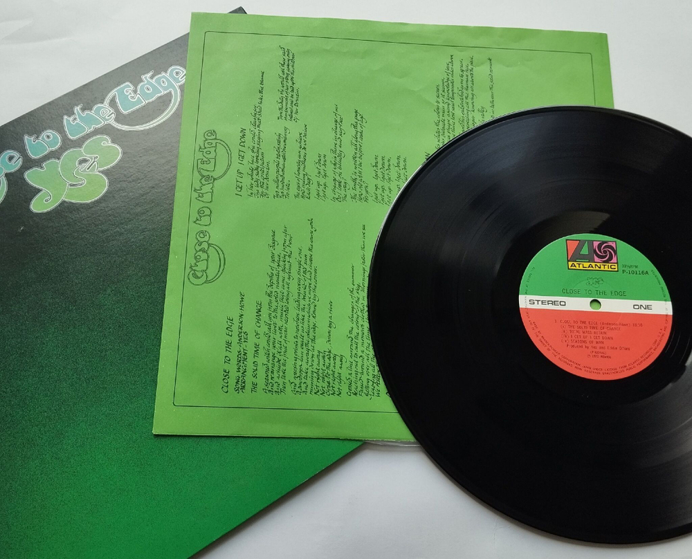 Винтажная виниловая пластинка LP Yes Close To The Edge (Japan 1976) (No Obi) Total Mass Retain