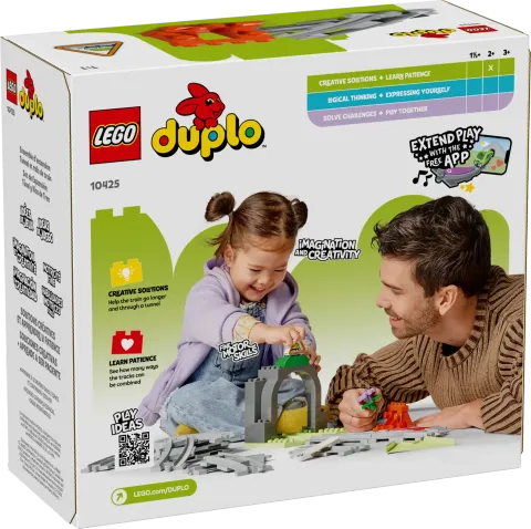 Конструктор LEGO Duplo 10425 Железнодорожный туннель и рельсы