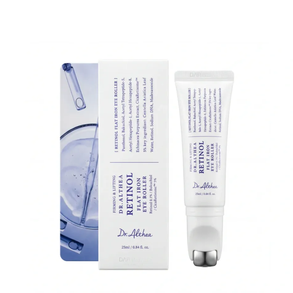 Dr.Althea | Крем-роллер для кожи вокруг глаз с ретинолом Retinol Flat Iron | 15 мл