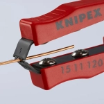 Пинцет для удаления изолирующего лака 120 мм Knipex 15 11 120