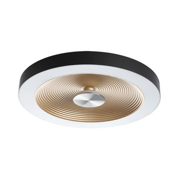 Потолочный светильник LED 25W 4000K 7753/25L чёрный Quantum Sonex