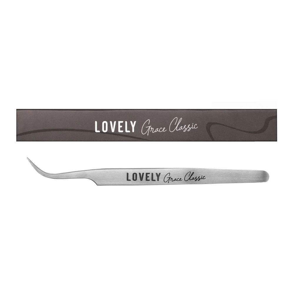 Пинцет Изогнутый Grace Classic Lovely