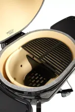 Керамический угольный гриль Primo Oval Family All-In-One, 38х56 см, с ножками и столиками