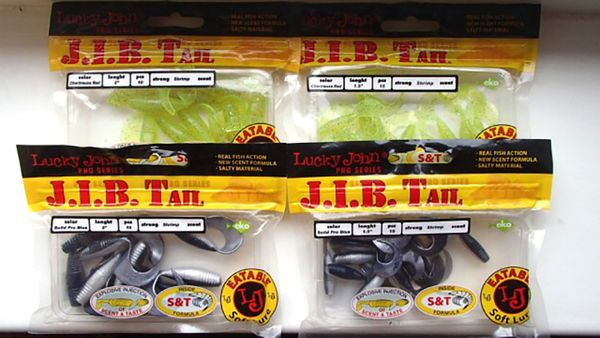 Окуневое лакомство Lucky John Pro Series J.I.B. Tail Окуневое лакомство Lucky John Pro Series J.I.B. Tail