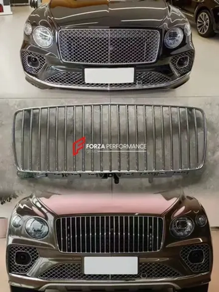Решетка радиатора для Bentley Bentayga PL71 Рестайлинг 2020+ Бентли Бентайга