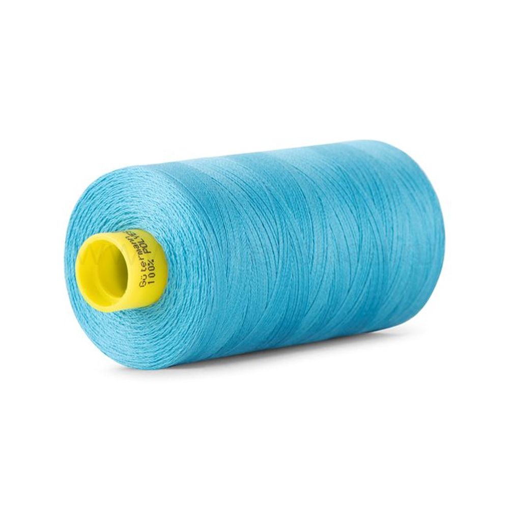 Нитка Gutermann Mara 120 (1000 метров), 1 кат., универсальная | 736 голубая лагуна