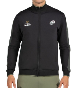 Мужская теннисная толстовка Bullpadel Pindaro Sweatshirt - чёрный