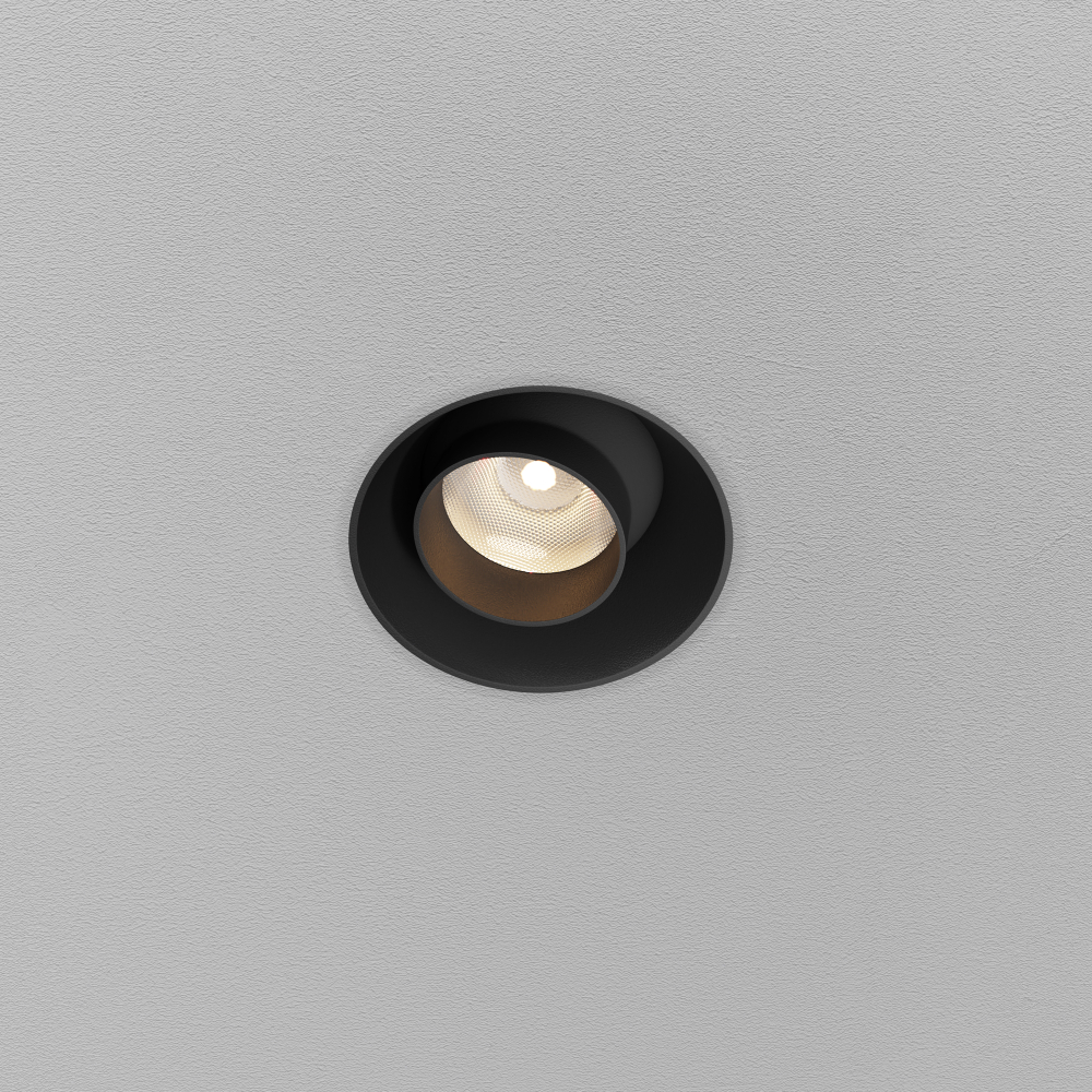 Встраиваемый светодиодный светильник Maytoni Dip T DL128-10W3K-TRS-B