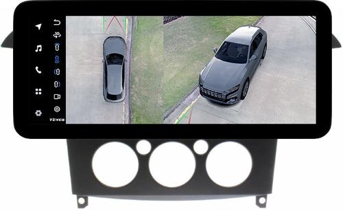 Магнитола для Ford S-Max, Galaxy 2 2006-2015 (кондиционер) - Teyes LUX ONE 360 монитор 12.3" 2K QLED на Android 10, Быстрая, CarPlay, 4G SIM-слот, 4 камеры в комплекте