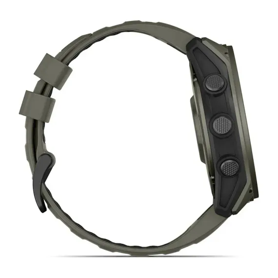 Смарт-часы Garmin tactix 8 (51 мм) AMOLED Cerakote® Coating с Applied Ballistics Ultralight, оливково-зеленый