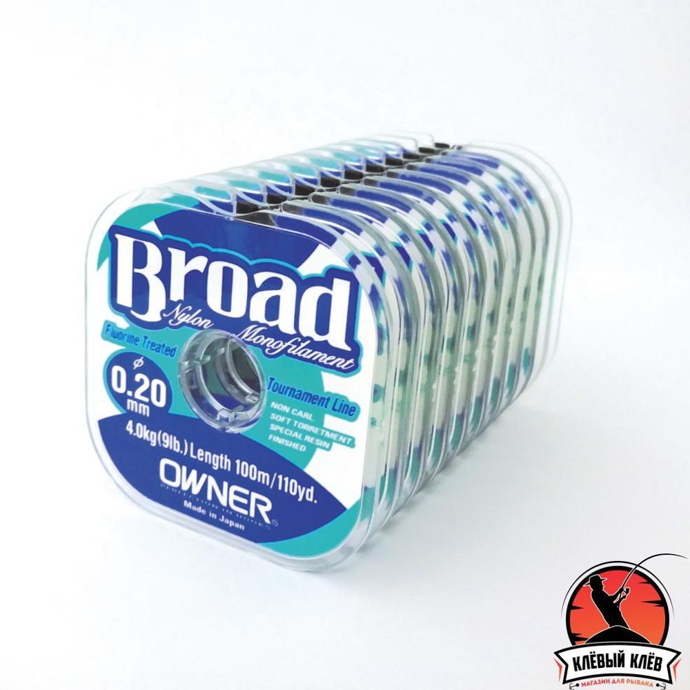 OWNER Леска Broad 100м 0.60мм 22кг