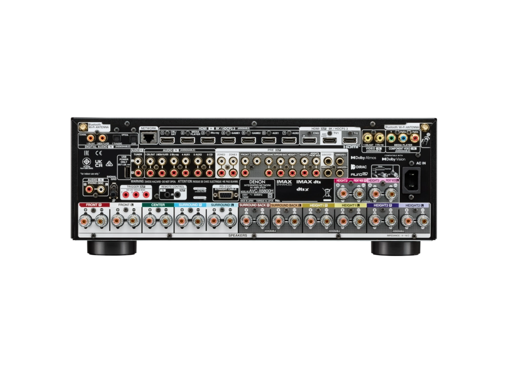 Ресивер AV Denon AVC-X6800H 11.4 черный
