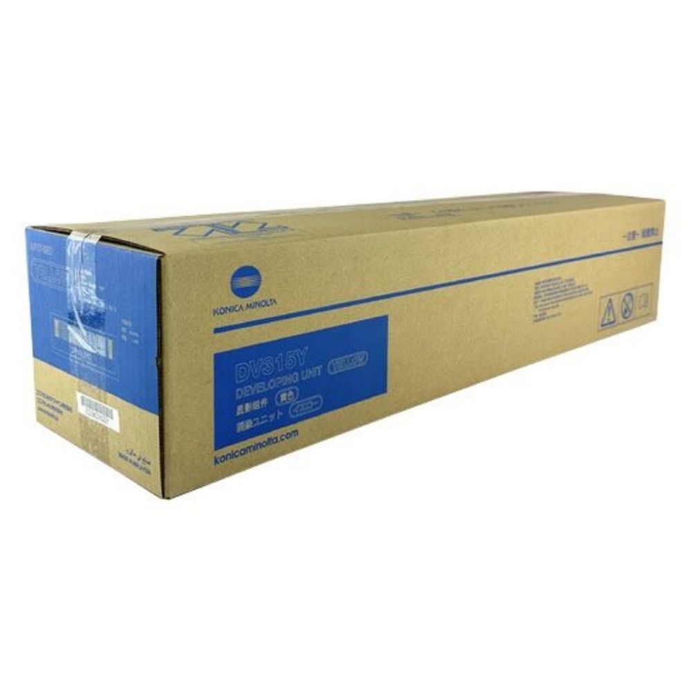 Блок проявки Konica-Minolta DV-315Y дляbizhub C250i/C300i/C301i/C360i желтый