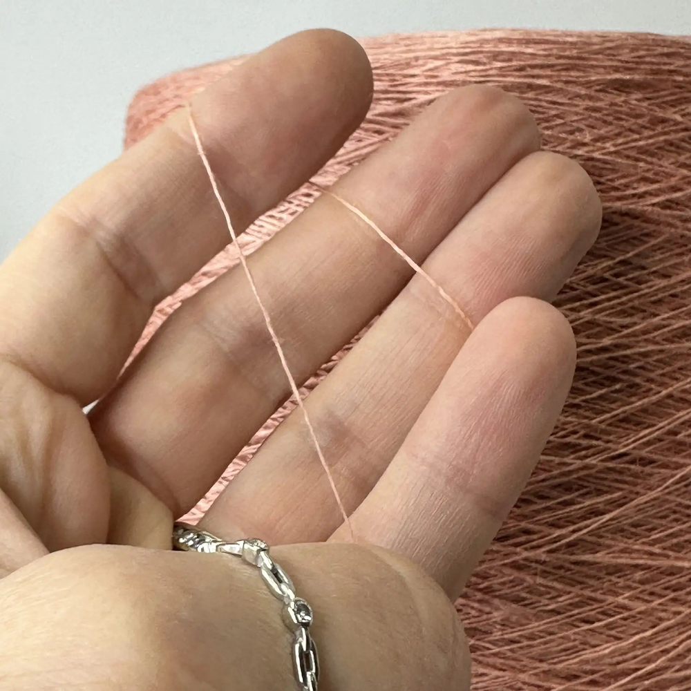 KETEN; 100% лен; 960м/100гр; Rosa цвет: помадный коралл. S504