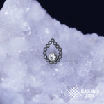 Drop Bead Crystal-