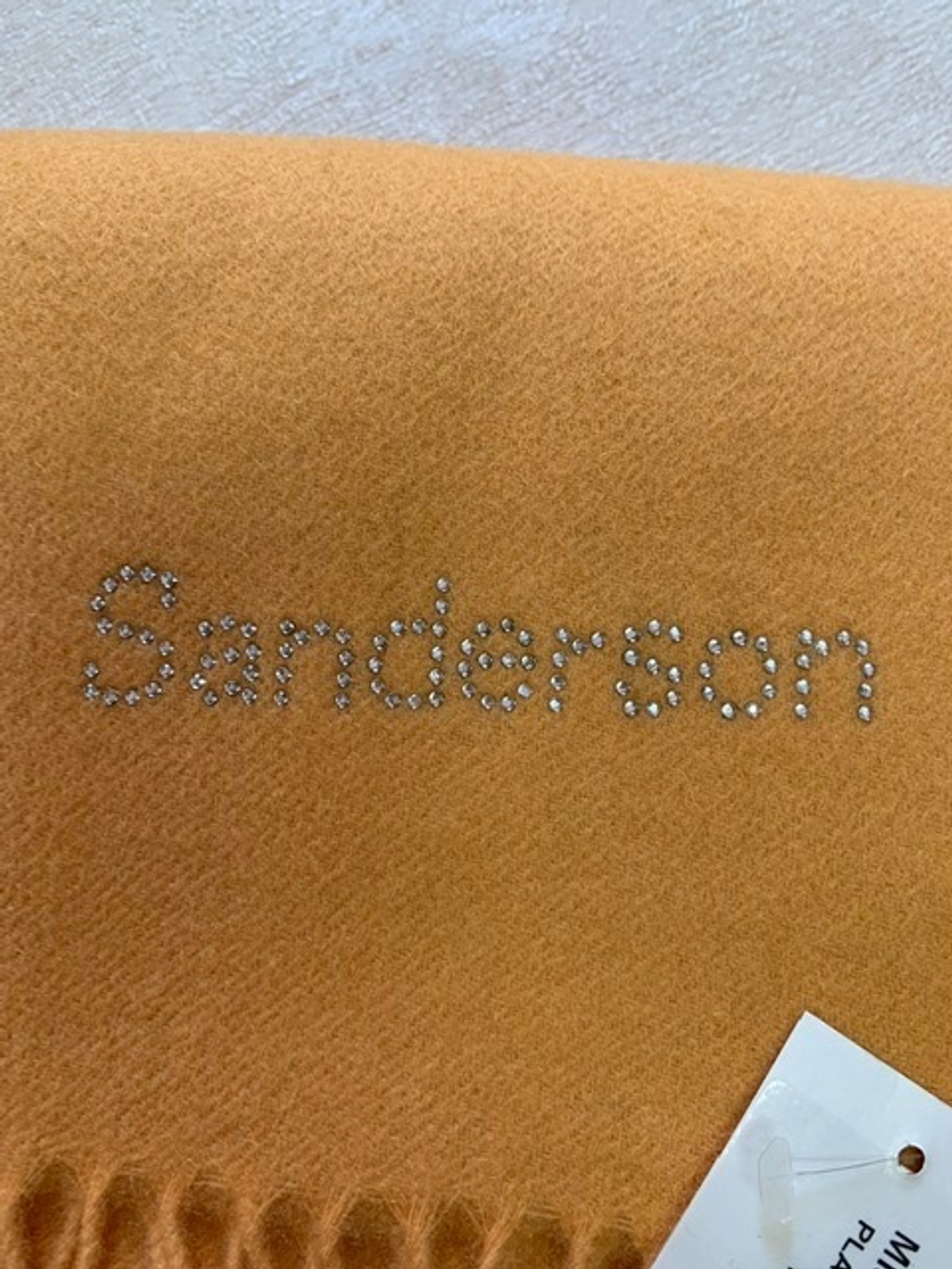 Плед 140х180 Palombella Sanderson Soft оранжевый