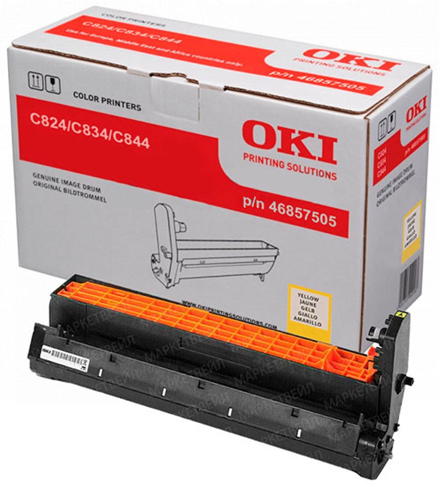 Фотобарабан Oki 46857505 для C824/C834/C844 желтый (30K) Фотобарабан Oki 46857505 для C824/C834/C844 желтый (30K)