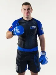 Рашгард с коротким рукавом TFG Союз  ММА Blue