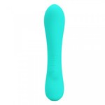 Вибратор Matt Super Soft (19 см) бирюзовый
