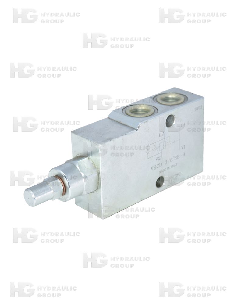Тормозной клапан односторонний VBCD 3/8" SE/A