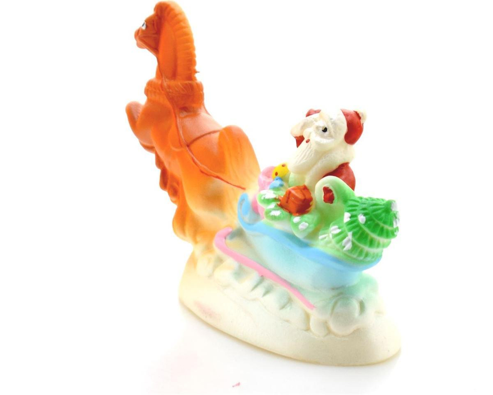 Игрушка ПВХ Дед Мороз сувенирный