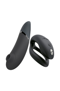 Набор Lust & Luxury: Womanizer Next and We-Vibe Sync O, черный