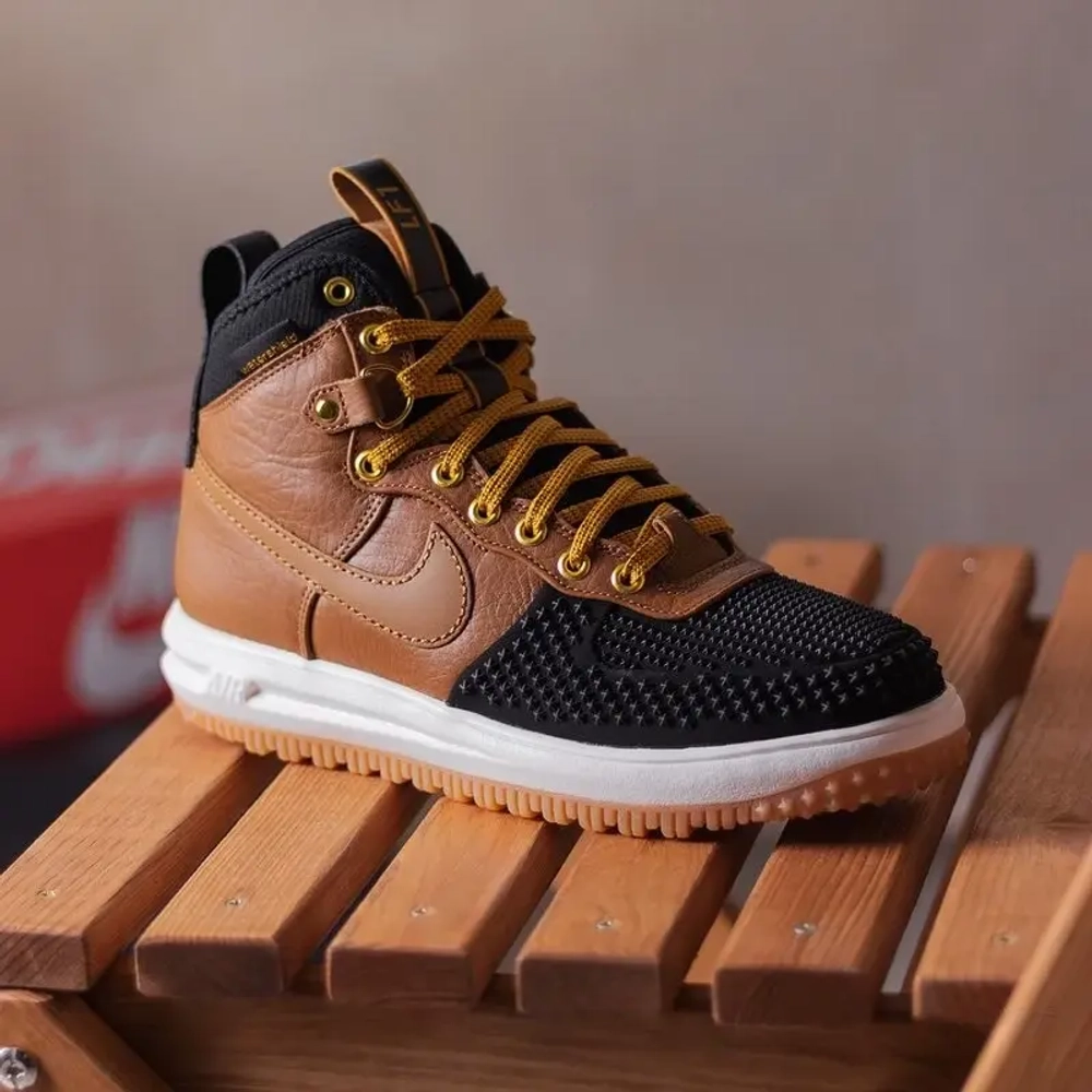 Кроссовки Nike Lunar Force 1, коричн.