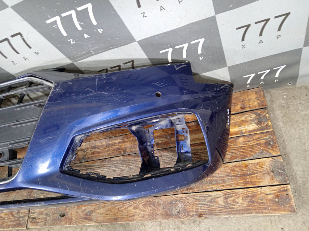 Бампер передний + решетка радиатора Audi A4 (B9) 19-25 Б/У Оригинал 8W0807065ASGRU