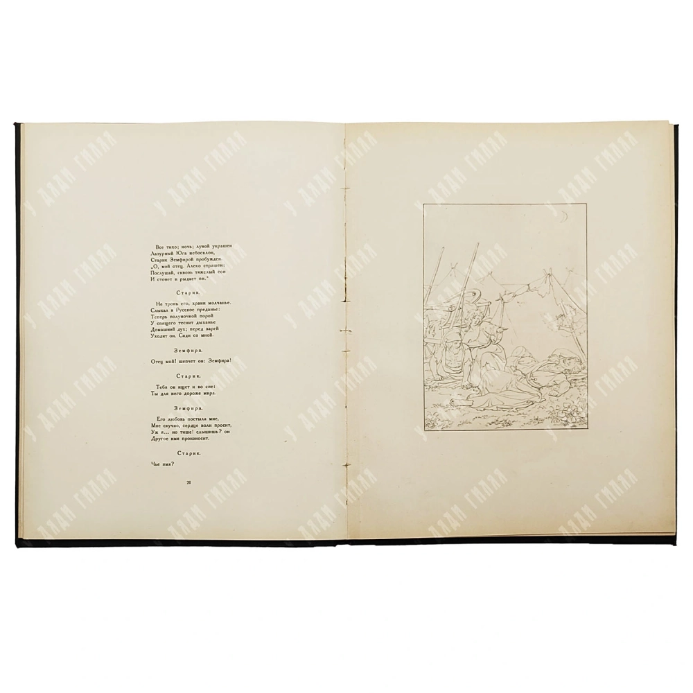 Пушкин А.С. Цыганы. Рисунки Л.Ф. Майделя. Пб., 1924.