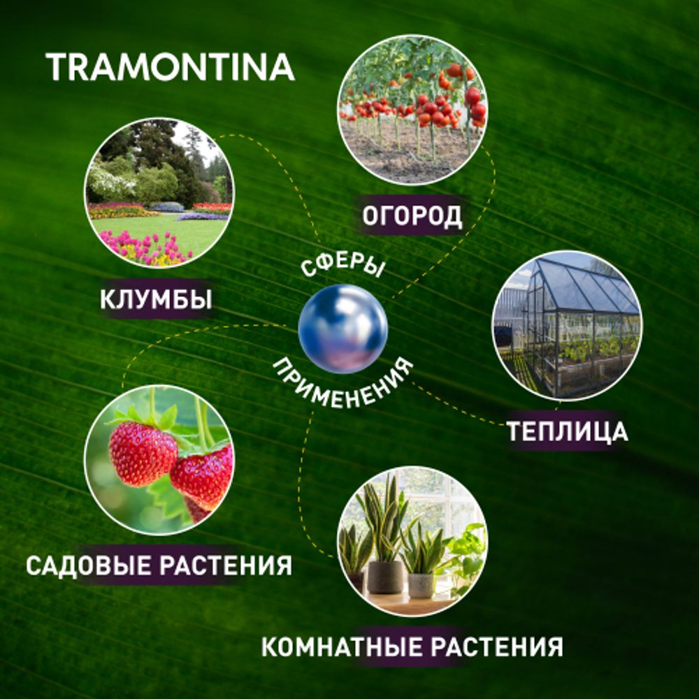 Лопатка Tramontina 78108011 садовая широкая пластиковая | Tramontina