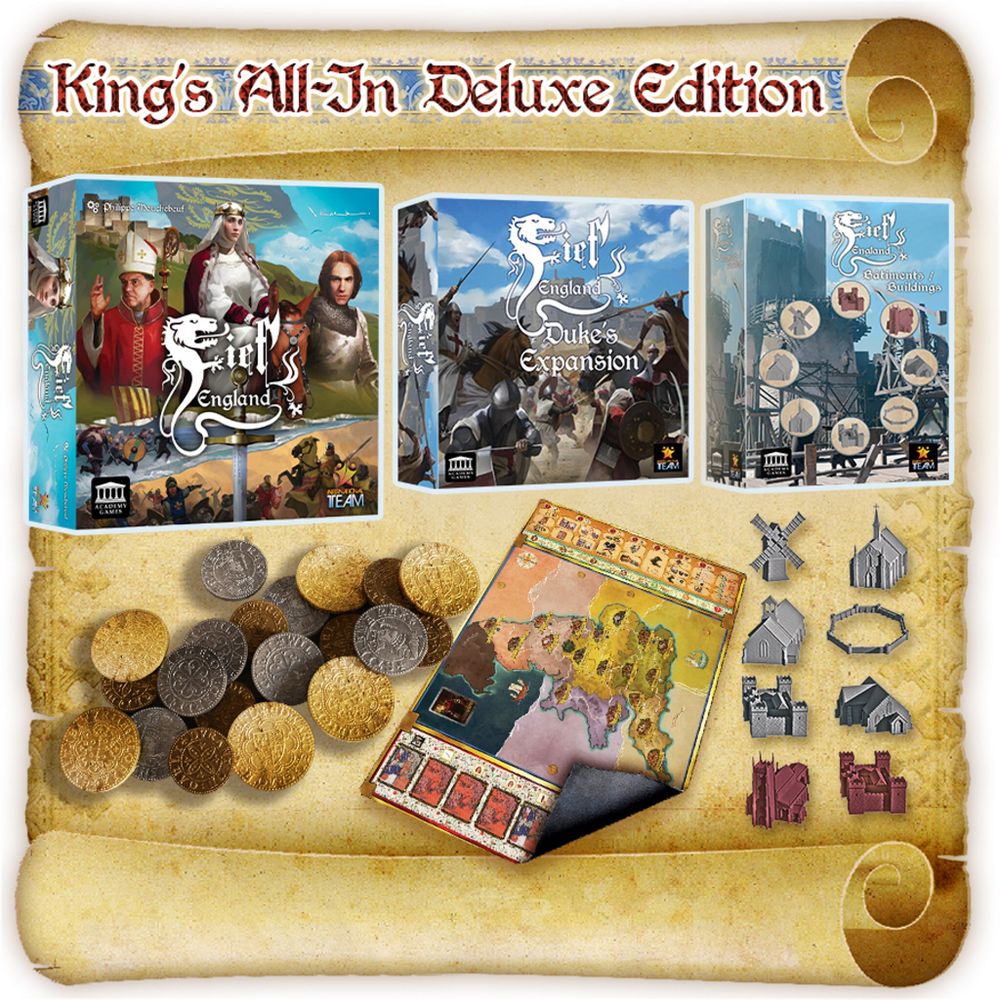 [Предзаказ] Fief England The King's All-In Deluxe Edition