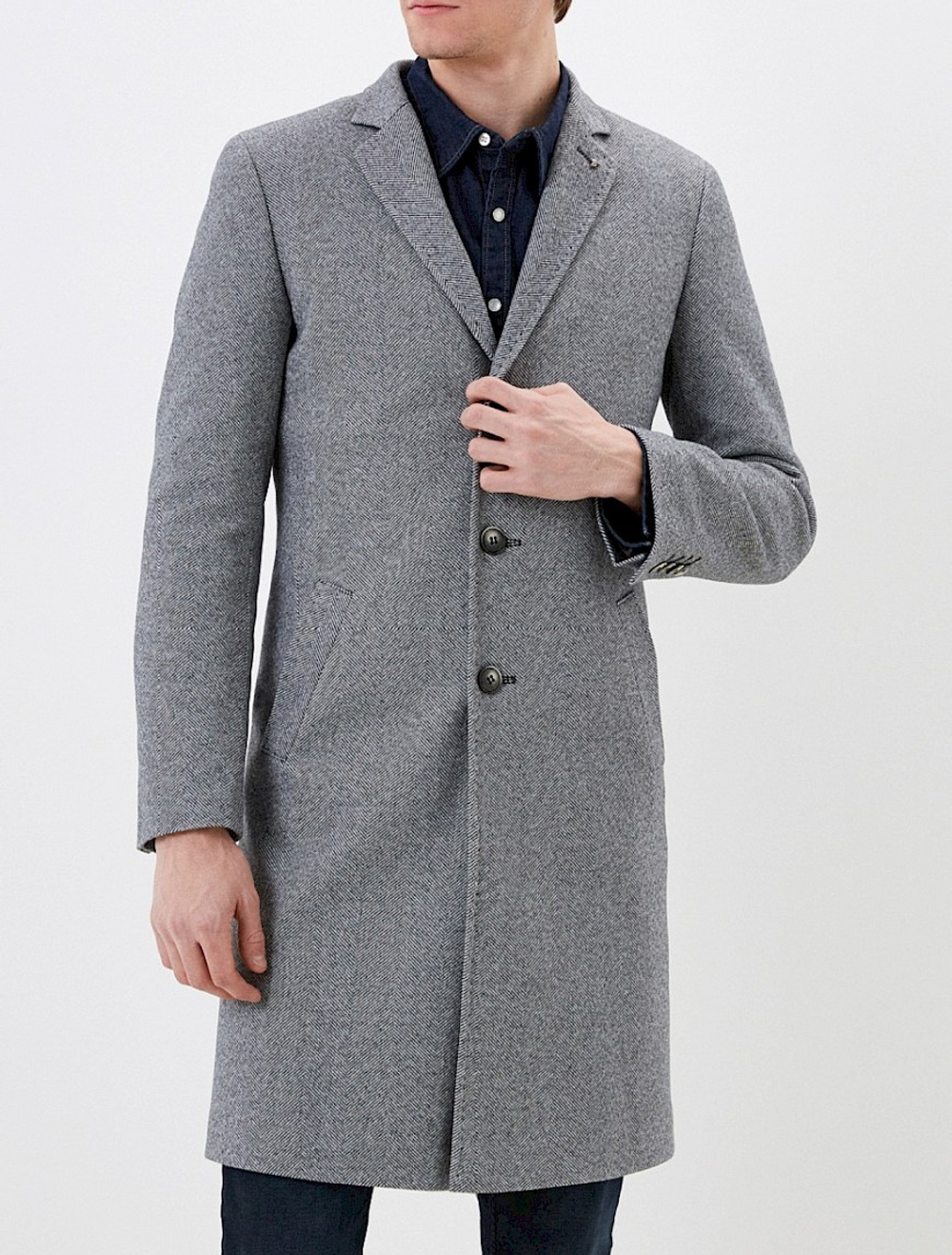 Пальто 171/1 М856 Slim Fit