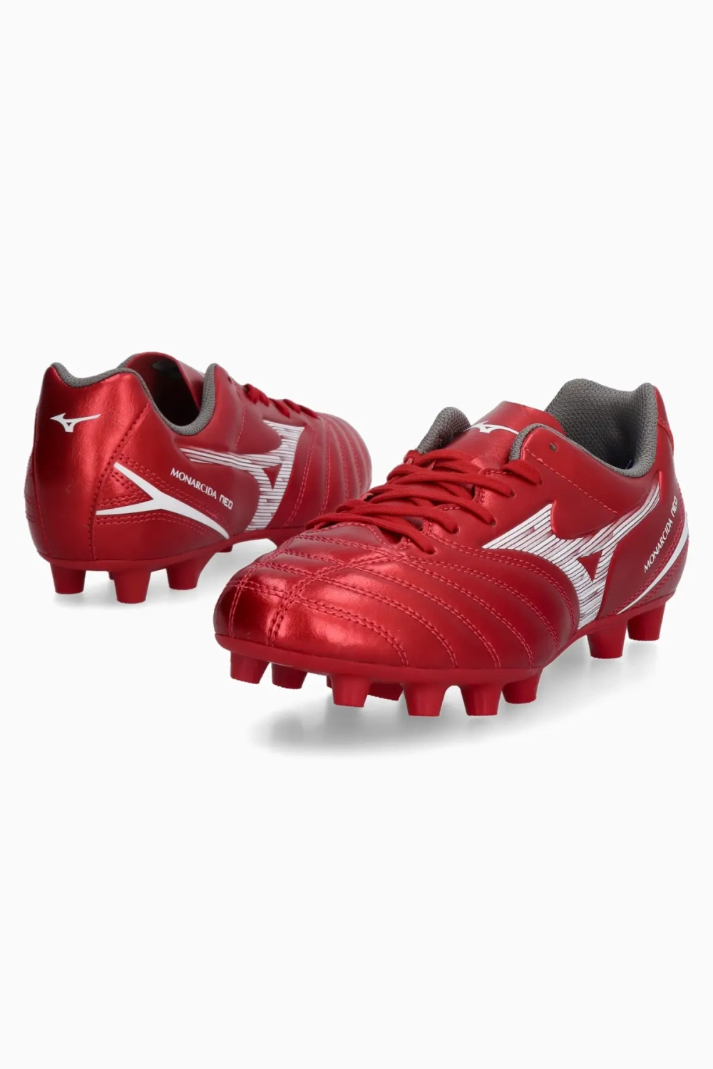Бутсы Mizuno Monarcida Neo III Select FG 40th Junior - красный