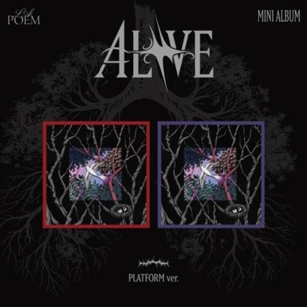 Альбом LA POEM - ALIVE 3rd Mini Album PLATFORM RANDOM Version