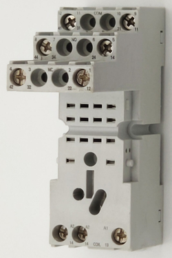 5шт Колодка цоколь для реле CR-M 2ПК ABB CR-M2LS 1SVR405651R1100