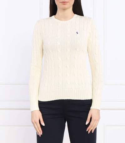 свитер POLO RALPH LAUREN - кремовый(211891640)