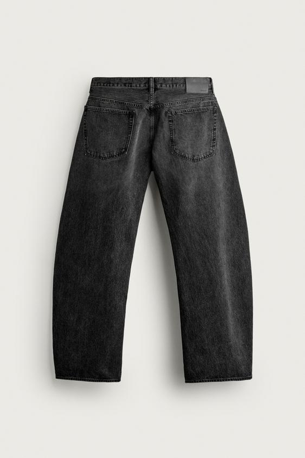 ZARA ДЖИНСЫ BALLOON FIT, УГОЛЬНЫЙ