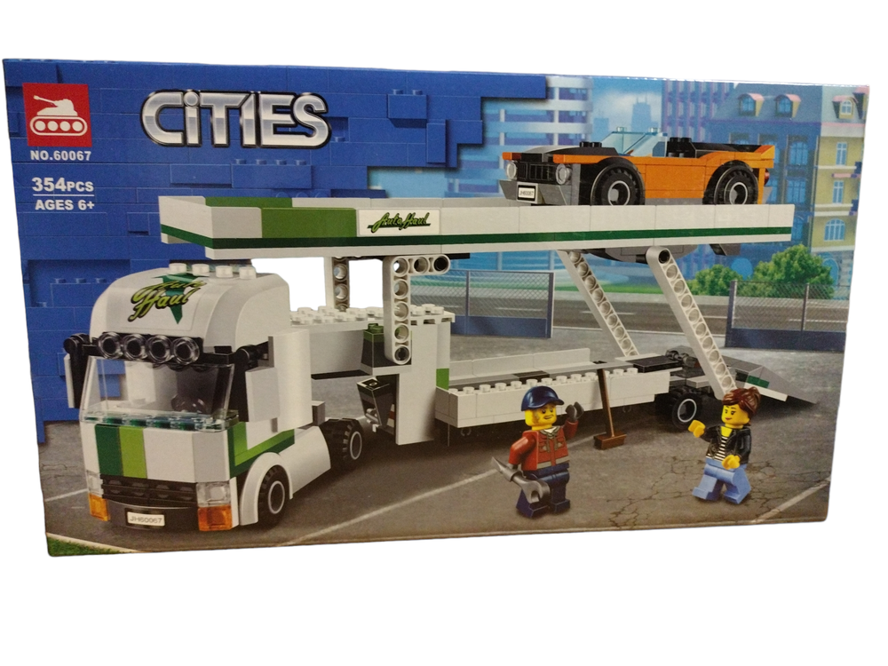 Конструктор 60067 "Автовоз", 354 детали