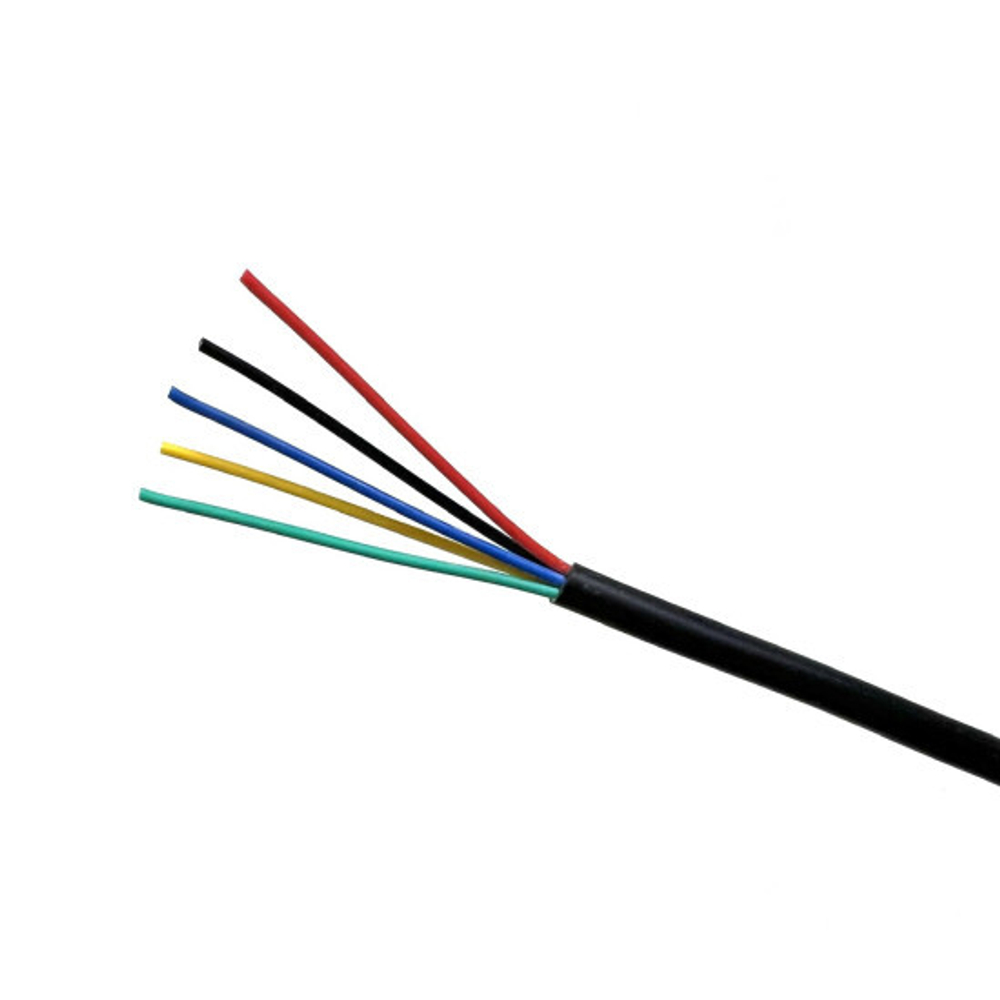 Провод на метраж кабель 5 жильный 24 AWG