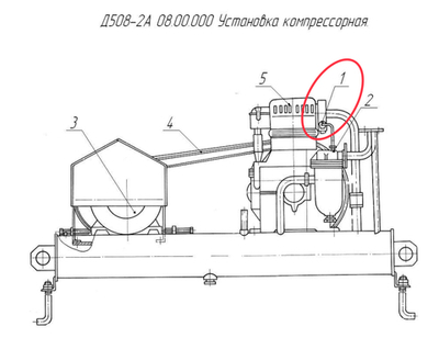 Д508-2А 08.00.022 Проходник ввертной