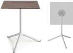 Стол ламинированный обеденный складной Scab Design Tripe Maxi Folding, белый, кортен