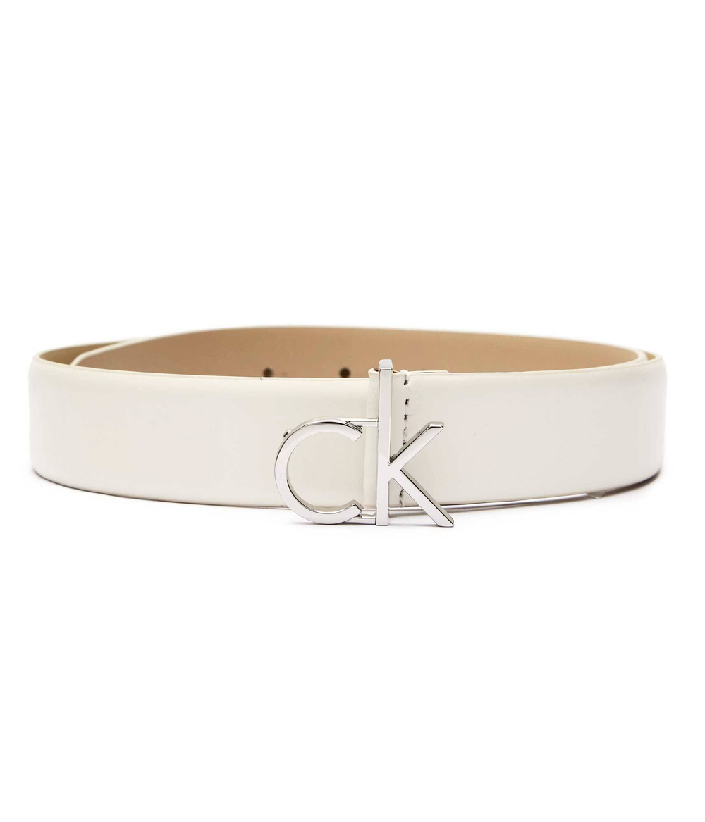 Кожаный ремень Calvin Klein - экрю(K60K613156)